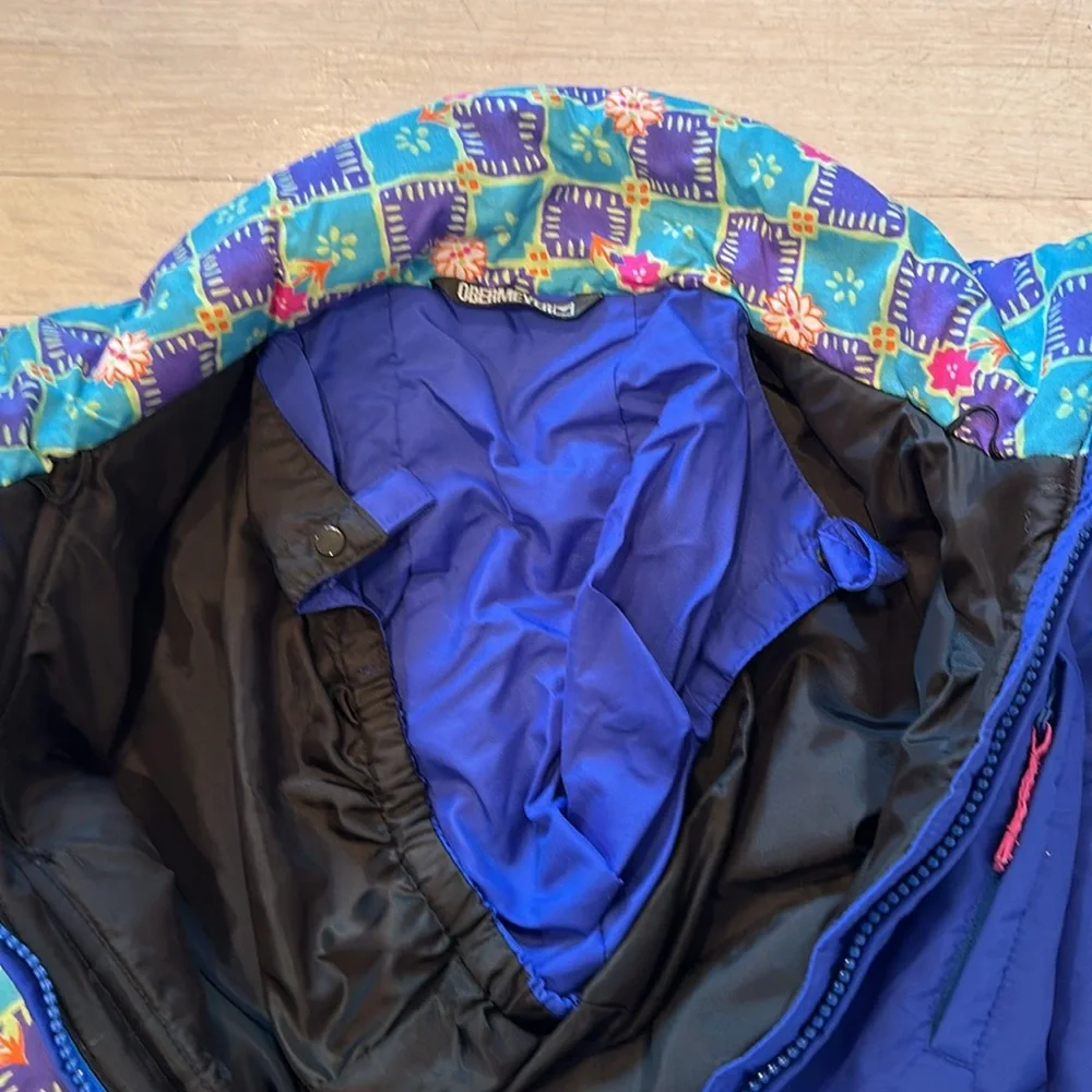 Vintage Obermeyer Children’s Onesie Ski Snow Suit EUC with Hood - Picture 4 of 5